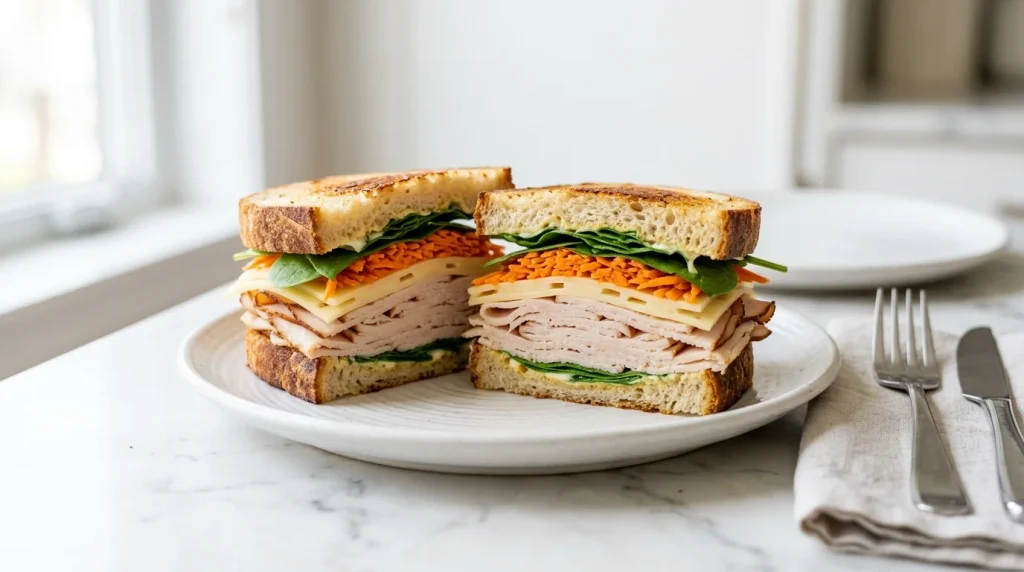 Turkey and Swiss Sandwich Chipotle