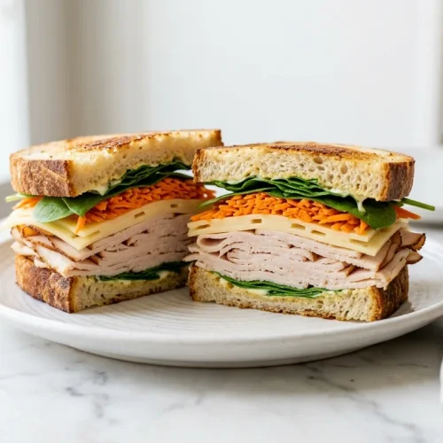 Turkey and Swiss Sandwich Chipotle