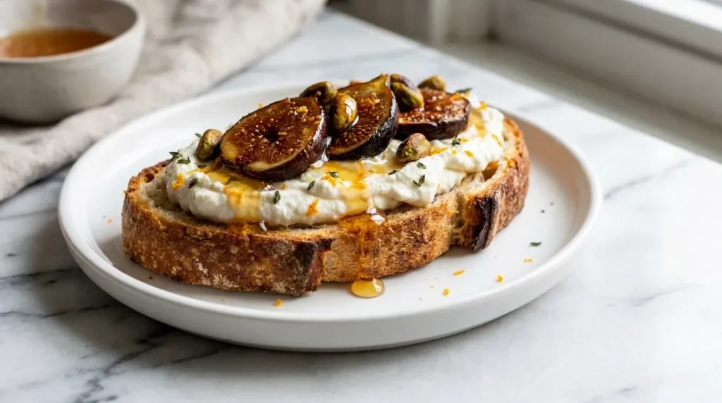 Whipped Ricotta and Fig Toast