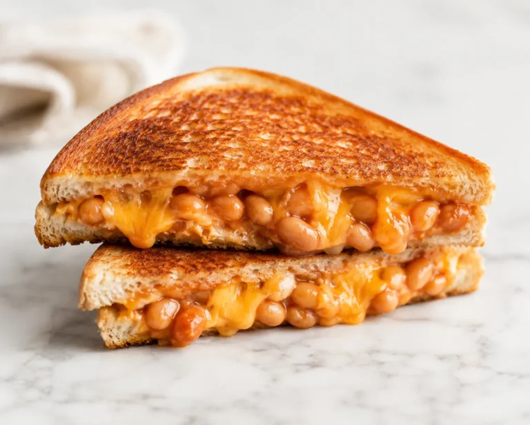 baked bean toastie