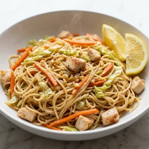 Carrot Cabbage Chicken Skillet