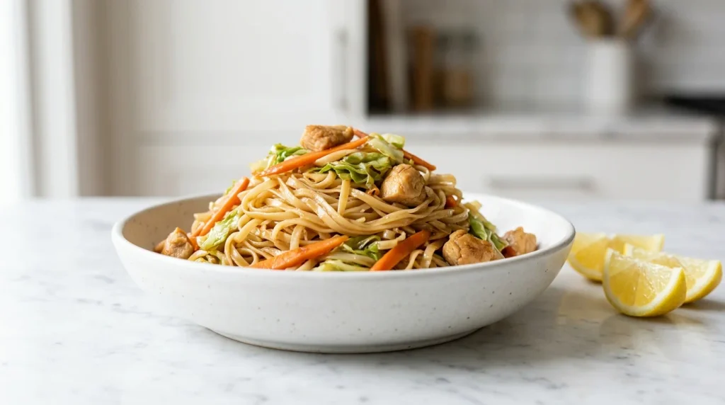 Carrot Cabbage Chicken Skillet Recipe