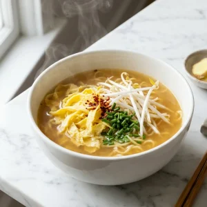 Chives and Ginger Ramen