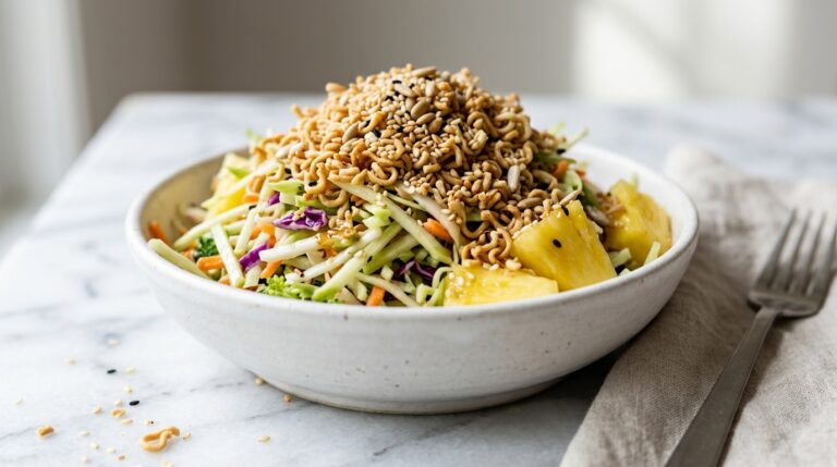 Easy Ramen Lunch Box Salad
