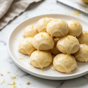 Italian Lemon Drop Cookies