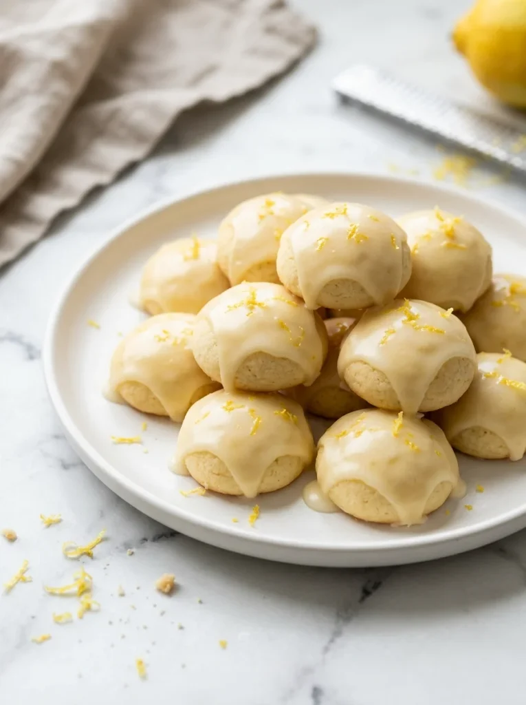 Italian Lemon Drop Cookies