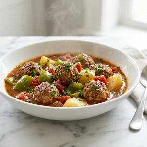 Meatballs Stew