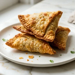 Roasted Chicken Samosa