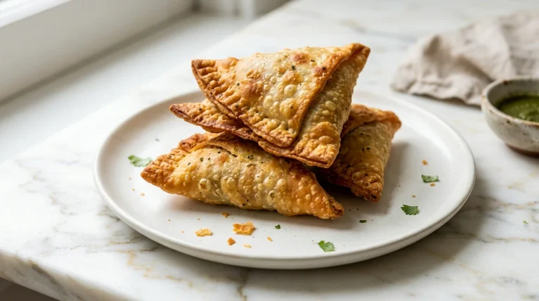 Roasted Chicken Samosa