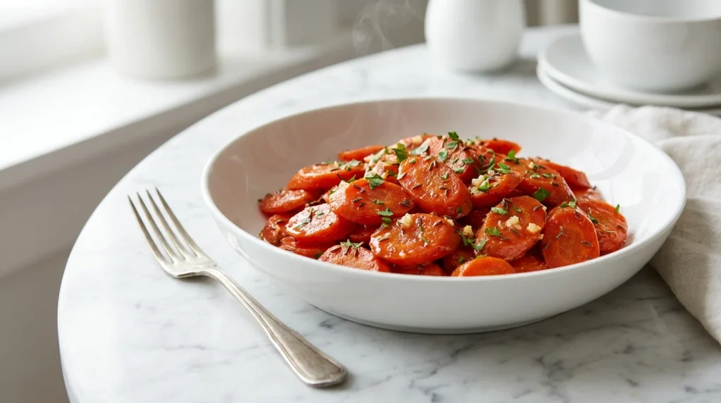 Spiced carrots